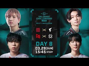 VALORANT Challengers Japan 2026 Split 1 Main Stage Phase 1 Day 8