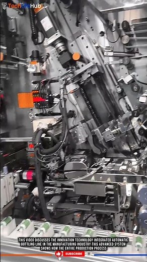 Innovation Technology Integrated Automatic Bottling Line #tech