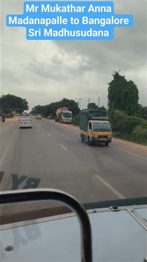 Madanapalle to Bangalore Sri Madhusudana