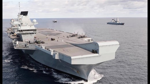 Royal Navy Milestone: British Jets Land on Flagship Carrier