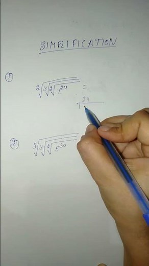 simplification tricks#square roots#math#Shorts