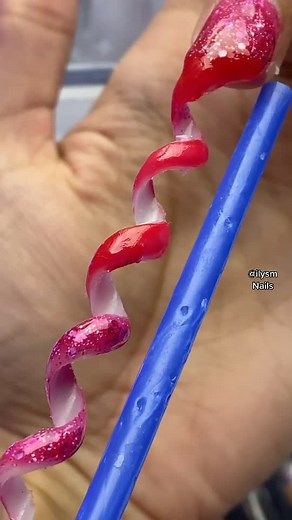 Creative Crazy Straw Nails Tutorial | Oddly Satisfying