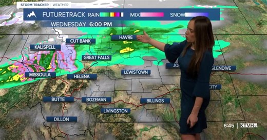 Quick-moving system brings rain/snow to NW Montana