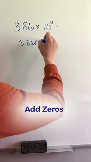 Converting From Scientific Notation To Standard Form