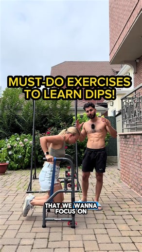 How to do dips #dips #calisthenics #bodyweightworkouts @fkrisfit