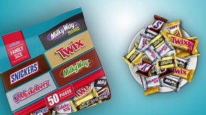 Snickers, Twix, Milky Way & More Assorted Chocolate Candy Bar - 50 Ct