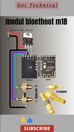 Module Bluetooth M18 #electrical #shortsviral #shortsfeeds #short