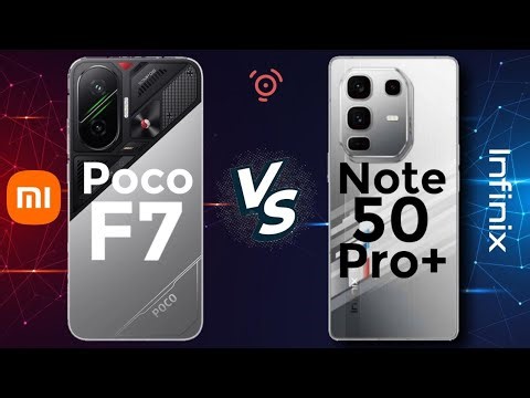 Poco F7 vs Infinix Note 50 Pro+ ⚔️ Midrange Clash!