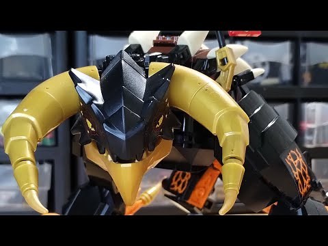 Lego Ninjago Earth Dragon Moc full build tutorial