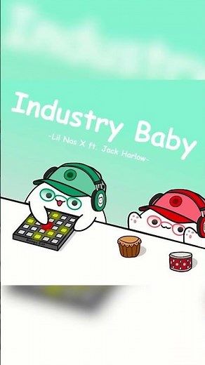 Lil Nas X, Jack Harlow - INDUSTRY BABY (cover by Bongo Cat) 🎧