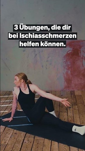 Übung gegen Ischiasschmerzen Anfänger & Unbewegliche