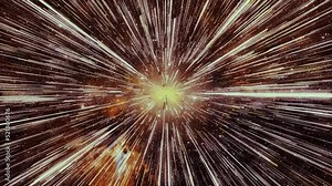 Space travel at warp speed. NASA JPL image has been used in part of this composition. Credit: NASA/JPL-Caltech/Penn State/DSS https://photojournal.jpl.nasa.gov/catalog/PIA13240