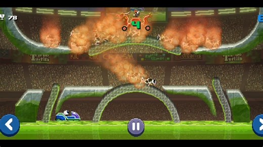 Drive AHead!撞头赛车山丘之王模式无限刷分方法