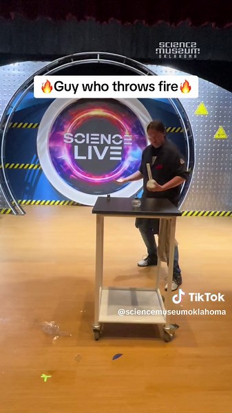 Just a normal day at Science Museum Oklahoma! #ExploreSMO #ScienceMuseumOklahoma #sciencemuseum #thingsthatjustmakesense #OKCAdventureDistrict #FamilyFriendlyOKC #OklahomaCity #ThingstodoinOKC #Science