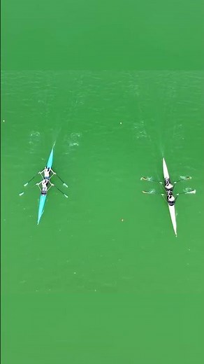 What a finish in the PR2 mixed double sculls. 🤯 #ERCHVarese #EuropeanRowingChamps