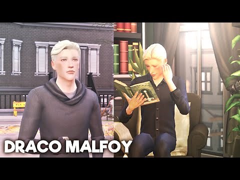 DRACO MALFOY - CREATE A SIM (CC LINKS) || The Sims 4