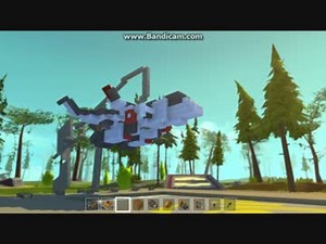 [ScrapMechanic]めざせ！完全変形ゲッ〇ー！02　変形飛行機を作ってみた
