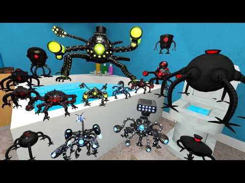 I Found Evolution of ALL Omnidroid Robots in Toilet | Garry’s Mod Showcase