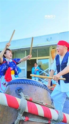 西海祭り｜夕刻の太鼓囃子｜石川県志賀町西海｜Saikai Kiriko Festival