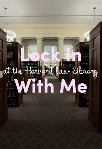 Study Session at Harvard Law Library: A Closer Look