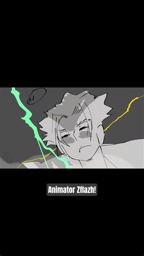 2D Animation Short Reel (Zflazh) #fypシ #animation #manga #sakuga #2danimation