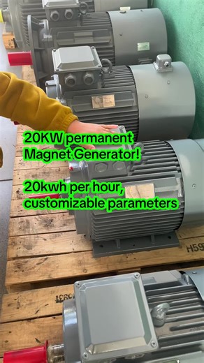 20KW Permanent Magnet Generator for Custom Applications
