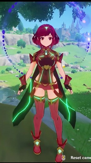 Pyra Hu Tao! (Genshin Impact Mod) #genshinimpact #genshin #pyra #xenobladechronicles2