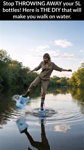Stop THROWING AWAY your 5L bottles! Here is THE DIY that will make you walk on water. | Easy Recipes