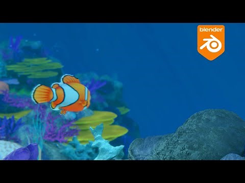 Recreating Finding Nemo in Blender 🐠🐟