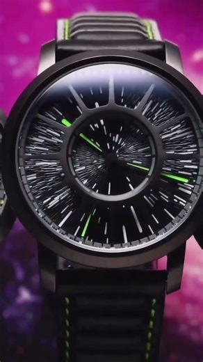 This watch looks like it’s moving at light speed