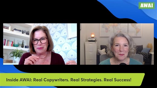 Copywriter and marketer Lisa Mullis joins AWAI Executive Director Katie Yeakle on Tuesday, December 2, at 11 a.m. ET, for a Real Copywriters, Real Strategies, Real Success conversation. (You’ll know Lisa if you were part of AWAI’s IDEAL 50 Business-Building Intensive.) Lisa’s work centers around helping experienced service providers — coaches, consultants, and creatives —refine their messaging and offers so they can build more consistent, sustainable revenue. Yes, please! As she says… it’s all a