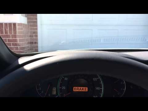 Honda Sensing - Forward Collision Warning - Avoid Crashing Into My Garage Door