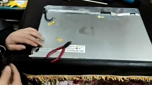 液晶显示器LCD灯管改LED灯条，无损改装，全过程讲解