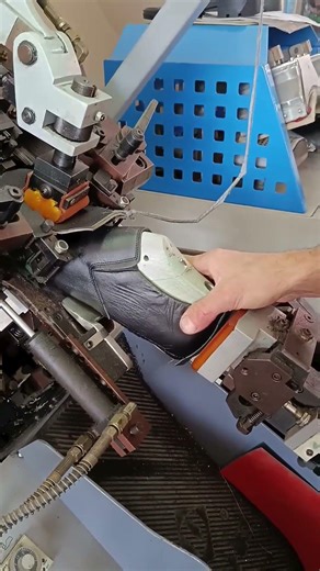 Machine #7 – Toe Lasting Machine | Front Lasting Process in Shoe Manufacturing