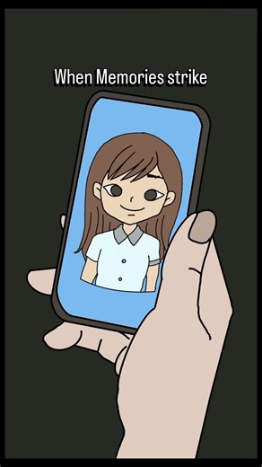 “3 AM… when memories strike the hardest.” 💔🌙 #heartbrokenstatus #missyou #sad #animation