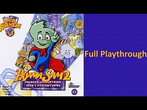 Pajama Sam 2: Thunder and Lightning Aren't So Frightening (Full Playthrough, 1080p)
