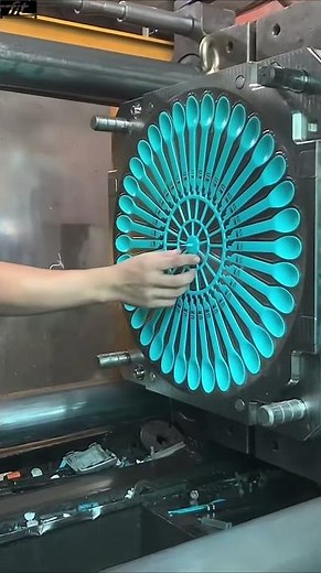 Multi Cavity Plastic Spoon Mold For High Volume Injection Molding