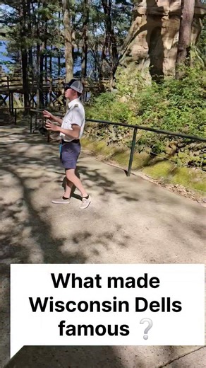 A favorite vid to shoot this year was a Dells chasm where in 1896 an inventive photographer had his boy jump !l❗️ | Charlie Adams