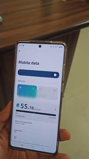 Motorola Edge 50 Fuision Hotspot Data Usage Check ?