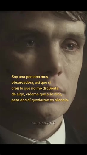 Soy una Persona Muy Observadora: Reflexiones y Silencio