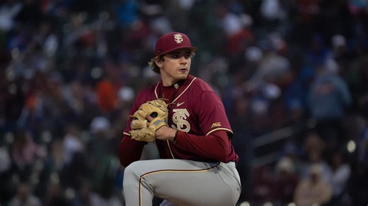 FSU baseball racks up 16 strikeouts, falls to Florida 5-0