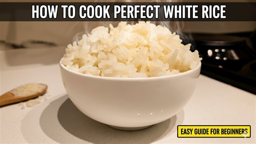 How to Cook Perfect White Rice | Easy Guide for Beginners