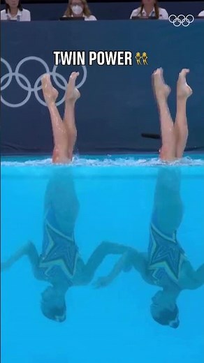 Did you know that four of the top five in artistic swimming duet at #Paris2024 were twins?!