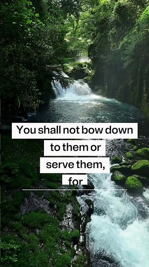 The Second Commandment Explained | Exodus 20:4–5 ✝️ #Shorts