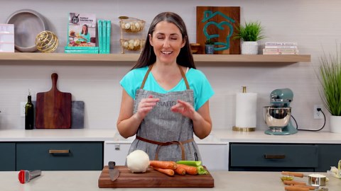 Chicken pot pie soup