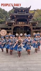 1K views · 100 reactions | People of the Tujia ethnic group in southwest China always take pride in their culture. The Baishou Dance, or hand-waving dance is regarded as one of the most traditional folk dances in China with a history of 500 years. Now, dance with the Tujia people! | Beautiful China | Facebook