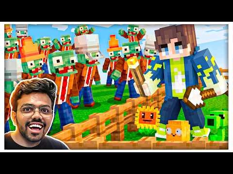 The ULTIMATE Plants vs Zombies Defense in Minecraft!