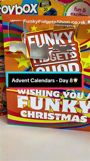 Day 8 of opening the fidget advent calendars!🎁 Calendars from @CalmBeadCompany @Flexi Fidgets @CrazyAarons @Funky Fidgets Shop 𝙻𝚃𝙳 ᵗᵐ @Dans Fidget Foundry @3dFidgets @NeeDoh Official @Fidgets by Amelie #adventcalendar #fidgetadventcalender #adventcalendaropening #fidgettoys #fidgettiktok