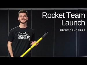 UNSW Canberra Rocket Team launches