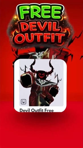 FREE Devil Outfit in Roblox 😈🔥